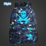 New Arrival Pirates Backpack Luminous Printing Gengar Backpacks Scho Bags For Teenager Girls Mochila Bolsas Escolar