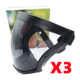 Faceshield Eyeshield Dust Cover Transparent Moto Cycling Windproof Mask Full Face Dustproof Anti-wind Welding Safety Glasses