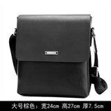 Famous Brand Design PU Leather Men Bag Fashion Mens Cross Body Bag New 2017 Casual Business Mens Messenger Bag