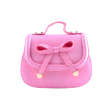 Fashion Baby Girls Shoulder Bags Accessories Kids Bowkno Handbags Children PU Leather Party Shell Bag Walle carteras mujer