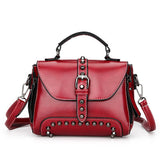 Fashion Brand Women Bags Luxury Handbags Women Bags Designer Women Crossbody Bags High Quality Pu Leather Rive Tote Bags New