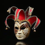 Full Face Mini Venetian Mask Masquerade Mardi Gras Halloween/Wedding Wall Decorative Art Collection
