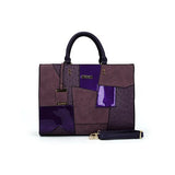 Fashion Handbags Saffiano Shoulder bags Patchwork Tote Business Women Bag Metal Pendan B |SY2136