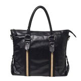 Fashion Men PU Leather Briefcase Tote Handbag Messenger Bags Male Business Casual Cross Body Satchel Shoulder Bag