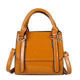 Fashion Pendan Leather Handbags Women Brand Casual Tote Bags Solid Mini Ladies Hand Bags Simple Shoulder Bag Women Sac a main