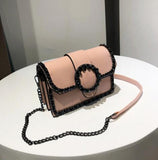 Fashion Retro Female Diamond bag 2018 New Women's Designer Handbag Quality PU Leather Women bag Chain Shoulder Messenger bags
