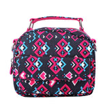 Fashion Separated Bel Grid Mini Flap Bag Waterproof Nylon Small Bag Ladies Crossbody Bag with Shor Handle Multi-Color Handbag