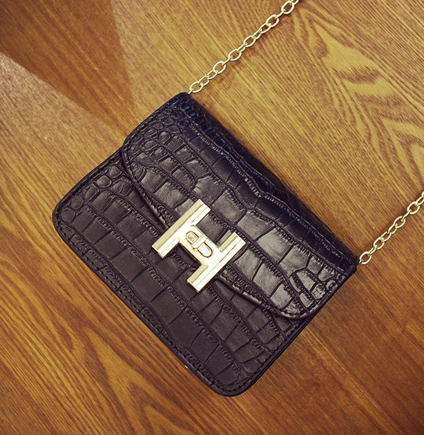 Fashion Small Flap Bag shoulder Bags Women Luxury Quilted alligator Chains Famous Brand Design Lady Messenger crossbody Bags
