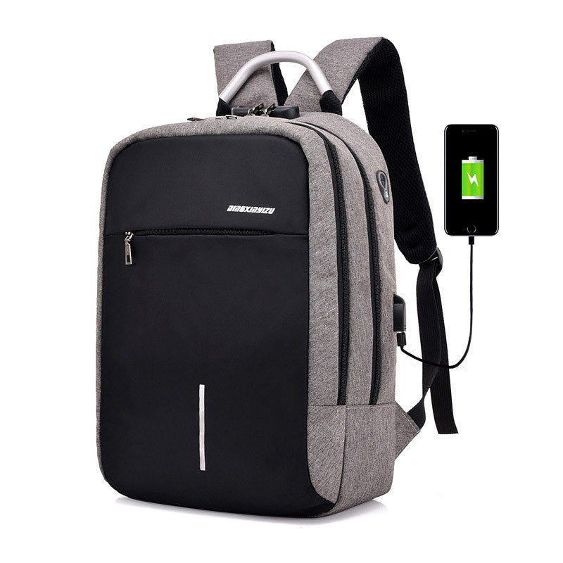 Fashion USB Charge Anti Thef Backpack for Men 15 inch Laptop Mens Backpacks Travel duffel Scho Bags Bagpack sac a dos mochila
