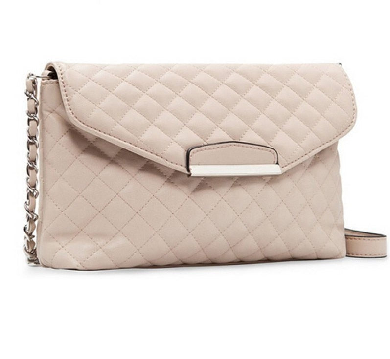 Fashion Woman Bag Promotional Brand Ladies luxury PU Leather Handbag Chain Shoulder Bag Plaid Women Crossbody Bag
