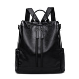 Fashion Women Backpacks PU Leather Backpack Shoulder Bag Daypack for Women Female Mochila Feminine Mochila