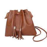 Fashion Women Bag High Quality Tassels Crossbody Bag PU Leather Mini Female Shoulder Bag Phone Bag Bolsas Feminina