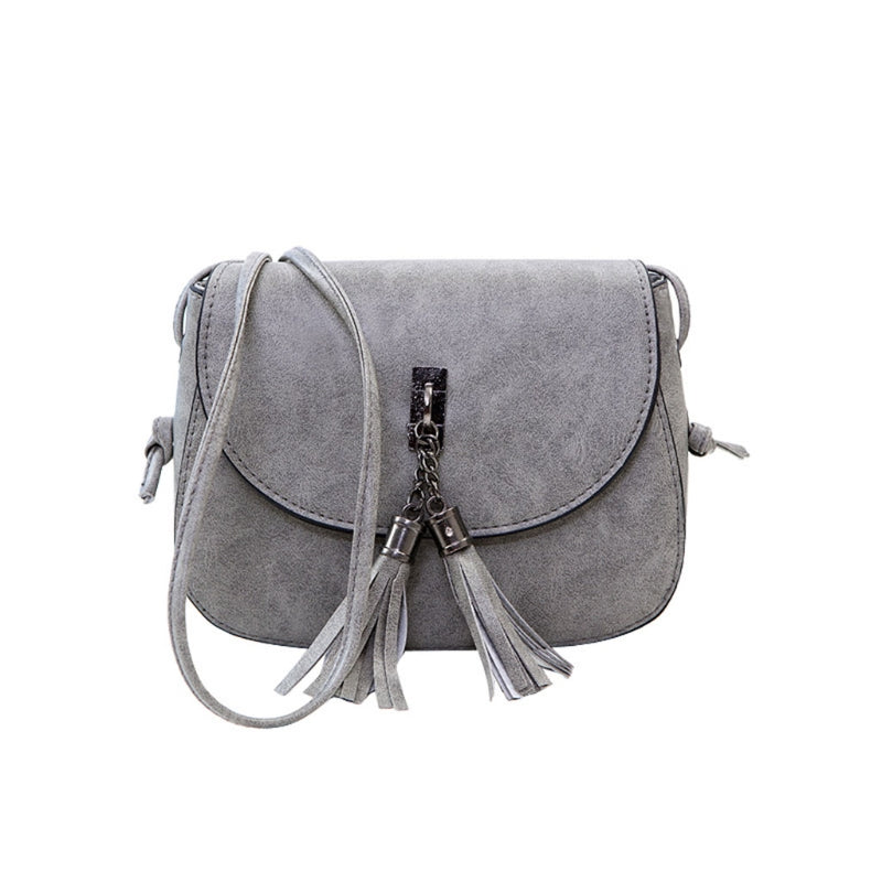 Fashion Women Girl Small Mini Tassel Crossbody Shoulder Bags Tote Purse Handbag