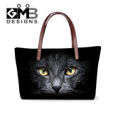 Fashion Women Handbag Animal Printing Shoulder Bag Cute Dog Ca Ladies Casual Shopping Beach Bag Large Capacity Hand Tote Bolsos