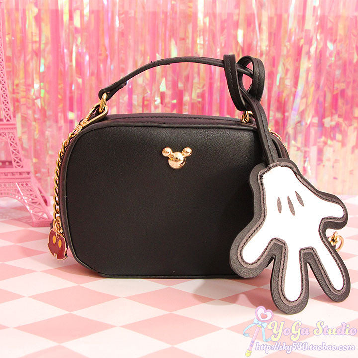 Fashion Women Mickey Minnie Handbag Leisure Bags Cartoon Cute Shoulder Satchel Bag Mickey Crossbody Bag B Bolsos Mujer