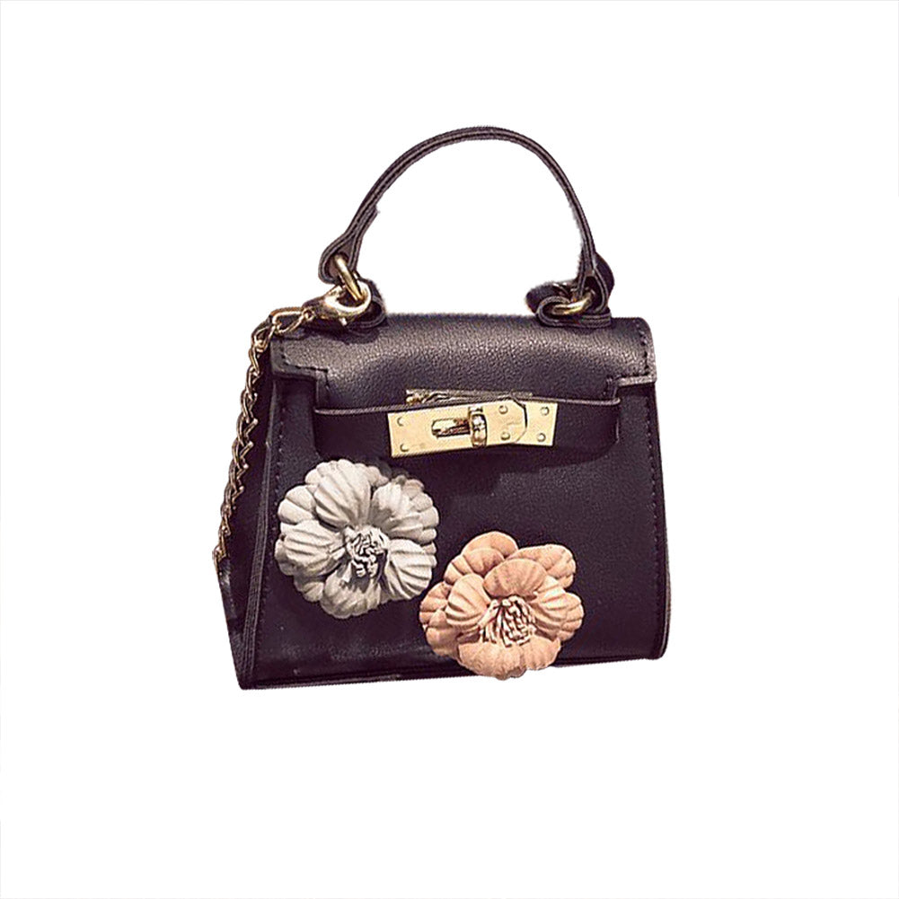 Fashion Women Mini Floral Handbag Shoulder Bag Chain Small Messenger Crossbody Bags Coin Walle BS88