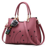 Fashion Women PU Leather Bag CrossBody Messenger Bag Shoulder Handbag Casual Travel Bag For Female