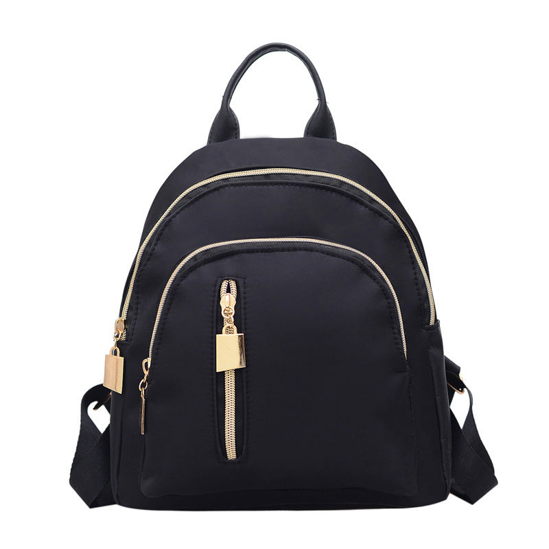 Fashion Women Travel Backpack Oxford Cloth Zipper Shoulder Bag Casual Mini Backpacks LBY2018