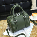 Fashion Women's Genuine Leather Handbags High Quality Shoulder CrossBody Bags Ladies Messenger Bag Rive Women Bags Tote Bag