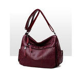 Fashion Women's Genuine Leather Handbags mummy bag fashion shoulder Chain Bags Ladies Crossbody Bags Vintage Messenger Bags N365