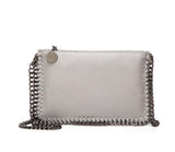 Fashion Woven Chain Bag Shoulder Bag for Women Clutches PU Messenger Bag Small Clutch purse B stella Handbags walle LB388