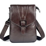 Fashion shoulder bag for man genuine leather bag with high quality casual messenger bag for travel Free Shipping