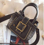 Fashion women's wo and pu leather small handbag vintage women's casual style handbag casual shoulder messenger bag xd8599d