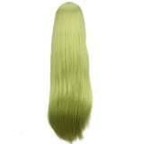 Fate/Grand Order Cosplay Lancer Enkidu 100cm Green Long Synthetic Hair Cosplay Wigs  hair  grand Women Halloween Party Play Wigs