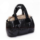 Feather package The New Korean Space Bag Package Fashionista messenger bags female Shoulder Crossbody Bags Clutch Casual Women