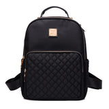 Female Backpack Preppy Style Nylon Women Backpack High Qulaity Shoulder Bags Studen Bag Black Backpack A2217