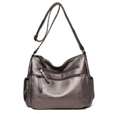 Female Casual Shoulder Bags Ladies Messenger Bag Design Zipper Hobos Women's Messenger Bags B Women Leather Handbags L4-3271