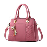 Female bag 2018 Brand Fashion Pendan Women Handbags Designer Ladies Hand Bags Shoulder High Quality PU Leather Bag Women KL304