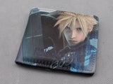 Final Fantasy VII Bifold Shor Walle Lightning Cloud Strife Unisex Cartoon Hasp Shor Wallets Photo Card Holder Purse