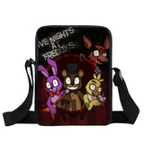 Five Nights a Freddy Shoulder Bag FNAF Messenger Bags Five Nights a Freddys Crossbody Bag Children Kids Gif Mini Handbag