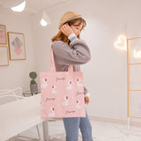 Flamingos Canvas Bag Women Shoulder Bag 2018 Lolita Tote Hand Bag Summer Shopping Scho Books Trip Bag Ecofriendly Bagpack