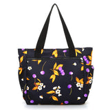 Floral Big Shoulder Bag Lightweig Large Capacity Casual Bag Waterproof Oxford Rural style Handbag Women Fashion Travel Bag