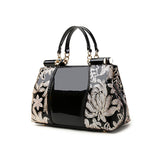 Women's Handbags Paten Genuine Leather Brand Counters fashion leather handbag Luxury Sequins Women Tote Bag FL00003