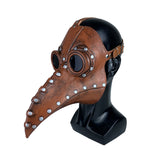 Funny Medieval Steampunk Plague Bird Doctor Schnabel Masque Latex Cosplay Masks Beak Party Mask Halloween Event Cosplay Props