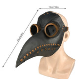 Funny Medieval Steampunk Plague Doctor Bird Mask Latex Punk Cosplay Masks Beak Adult Halloween Event Cosplay Props RB