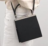 Vintage Women Bag Handbag White Clip Bag Black 2018 Lady Handbags Shoulder Bag All-match Tote PU Leather Bags Messenger