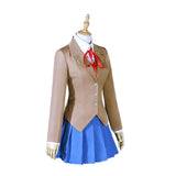 Game Doki Doki Literature Club Monika Cosplay Sayori Yuri Natsuki Cosplay Costume School Uniform Girl Women Costumes