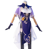 Game Genshin Impact Lisa Witch of Purple Rose Cosplay Costume The Librarian Sexy Dress Bodysuit Halloween Party Suit NEW