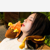 Genshin Impact Plush Doll Tartaglia Childe Whale Plush Toys Zhongli Dragon Pillows