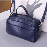 Genuine Leather Crossbody Bag New Fashion Female Handbag Small Casual Messenger Shoulder Bags For Women Personality Square Bag
