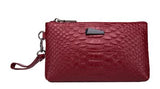 Genuine Leather Day Clutches Bag Women Casual Female Tote Bags Fashion Sof Serpentine Mini Handbag
