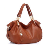 Genuine leather Women's handbag 2018 Women's handbag messenger bag fashionable casual sof leather brief bag A1