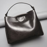 Genuine leather women's shoulder bags 2018 cow leather women handbags brand design lady shoulder messenger bags women INS HOT