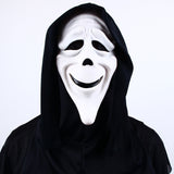 Ghost Face Scream Movie Horror Mask Halloween Killer Cosplay Adult Costume Accessories Props