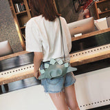 Girl Hi Color Dinosaur Style Fashion Casual Ladies Zipper Shoulder Bag Handbag Crossbody Mini Messenger Bag B Small Bag