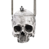 Gothic Lolita Handbag Gray Skull Chain Shoulder Bag Halloween
